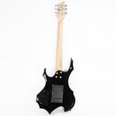 Glarry 36inch Burning Fire Style Black Electric Guitar w/ 20W Amplifier